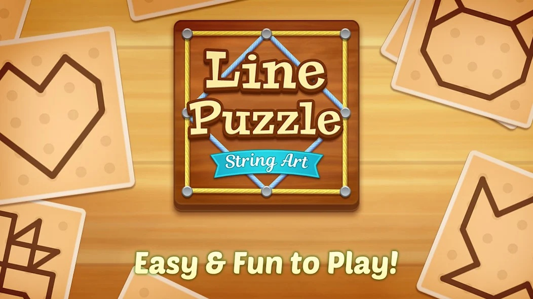 Line Puzzle: String Art